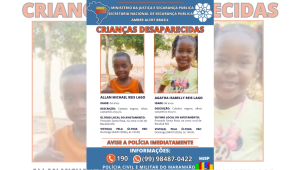 Nesta quarta-feira (4), completa um mês de buscas por Ágatha Isabelly e Allan Michael em Bacabal