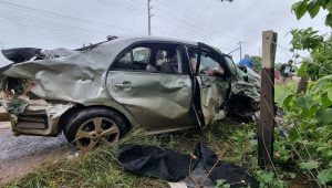 Uma pessoa morre e seis ficam feridas em acidente na BR-226, em Presidente Dutra