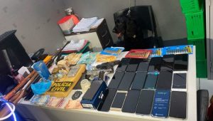 Três pessoas são presas por tráfico de drogas e tentativa de homicídio