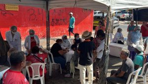 Ação Resgate oferece serviços de saúde à população em situação de rua