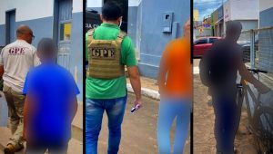 Três homens são presos em Imperatriz por violência doméstica, homicídio e roubo