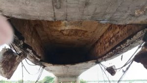 Novos vídeos mostram a situação crítica da ponte sobre o Rio Pindaré