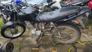 Homem preso por receptação de moto roubada no bairro Maracanã