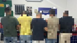 Quadrilha com cinco integrantes é presa após roubo de veículos e assalto a agência bancária