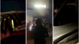 Vídeo: quadrilha explode caixas eletrônicos e faz reféns em Vitorino Freire