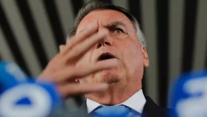 Ex-presidente Jair Bolsonaro Foto: Sérgio Lima/AFP