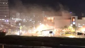 Princípio de incêndio atinge restaurante no São Luís Shopping