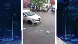Vídeo: Chuvas intensas causam alagamentos no Mercado Central de São Luís