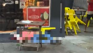 Vídeo mostra o exato momento em que empresário é assassinado em posto de gasolina no Cruzeiro do Anil