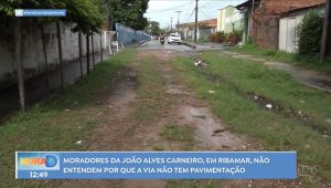 Vídeo: Moradores cobram pavimentação completa na Tv. João Alves Carneiro, em Ribamar