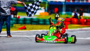 Piloto maranhense garante pole e dupla vitória na 3ª etapa da Copa São Paulo Light de kart