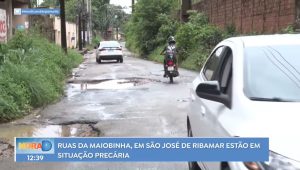 Vídeo: Moradores da Maiobinha reclamam de buracos em vias