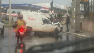 São Luís tem manhã chuvosa com vários acidentes de trânsito