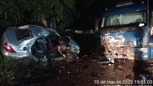 Quatro pessoas morreram e três ficaram feridas nas BR’s do Maranhão durante o fim de semana do Dia das Mães