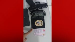 Homem finge ser policial civil e acaba preso