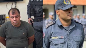 Tenente Cássio (esquerda) atitou e matou o vcapitão Breno (direita).