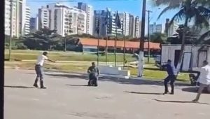 Vídeo mostra momento da prisão de tenente que matou capitão da PM no Comando Geral
