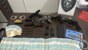 Oficial da reserva da PM é preso com armas de fogo ilegais no Anjo da Guarda, em São Luís