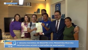 Maranhenses recebem certidão de nascimento pela primeira vez