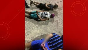 Três homens são presos suspeitos de tentativa de assalto na Avenida Litorânea