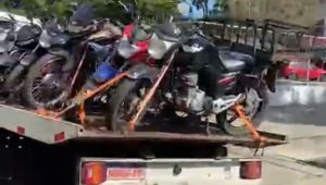Operação ‘Rolezinho’ apreende cerca de 50 motos irregulares em São Luís nesta quarta-feira