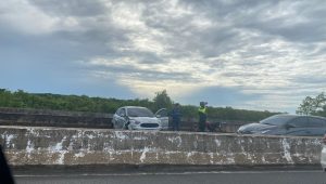 Acidente é registrado na Avenida Quarto Centenário