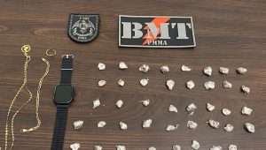 Homem é apreendido com 41 porções de maconha durante operação policial na Avenida dos Franceses