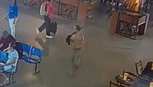 Fonte: imagens de câmera de segurança