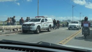 Corpo é encontrado boiando na Ponte Bandeira Tribuzzi