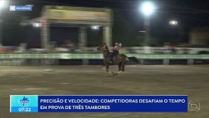 Competição de Três Tambores encanta público na Expoema 2025