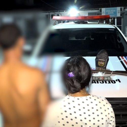 Irmãos são presos com drogas: o de menor declara “só vou sair do mundo do crime quando tiver 18 anos”