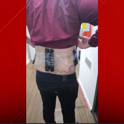 Bandidos sequestram e amarram explosivos a gerente de agência bancária em Porto Franco