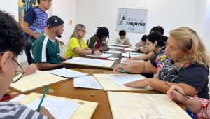 Centro Histórico de São Luís sedia oficinas de xilogravura com o artista Airton Marinho