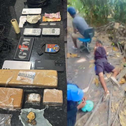 Suspeitos de tráfico são presos em operação no “Gogó da Ema”, na Vila Embratel