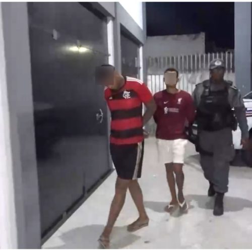 Dupla faz assalto na Avenida Litorânea; polícia recupera bens das vítimas