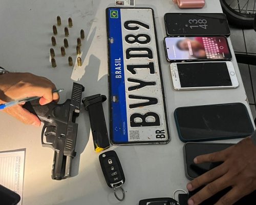 Trio é detido na Via Expressa após assaltos no Araçagy