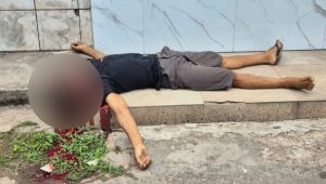 Homem é morto com pedradas na cabeça enquanto dormia na Forquilha