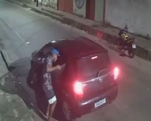 Vídeo: criminosos invadem residência, fazem moradores de reféns e roubam imóvel no Planalto Anil I