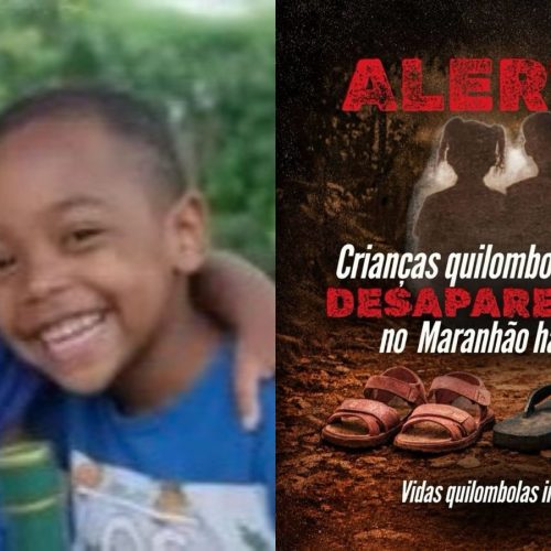 Conaq divulga nota de solidariedade e cobra medidas sobre desaparecimento de crianças em Bacabal