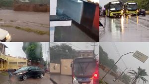 Forte chuva causa alagamentos e transtornos em diversos pontos da Grande São Luís; veja vídeos