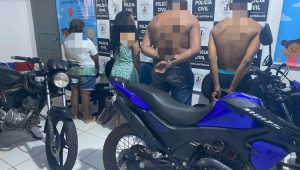 Suspeitos de tráfico de drogas são presos em Santa Quitéria, Brejo e Milagres do Maranhão