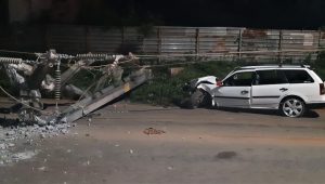 Mais de 1,5 mil acidentes com postes foram registrados no Maranhão no ano passado