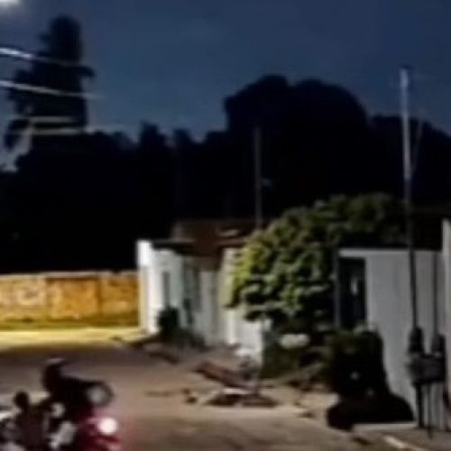 Vídeo: assaltante se passa por entregador de delivery e rouba moradores em São José de Ribamar