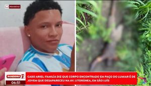 Corpo encontrado em Paço do Lumiar é identificado como o de Ariel Sousa, jovem desaparecido