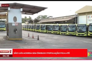 Greve Geral: São Luís amanhece sem ônibus nas ruas; veículos ficam nas garagens