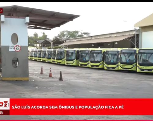Greve Geral: São Luís amanhece sem ônibus nas ruas; veículos ficam nas garagens