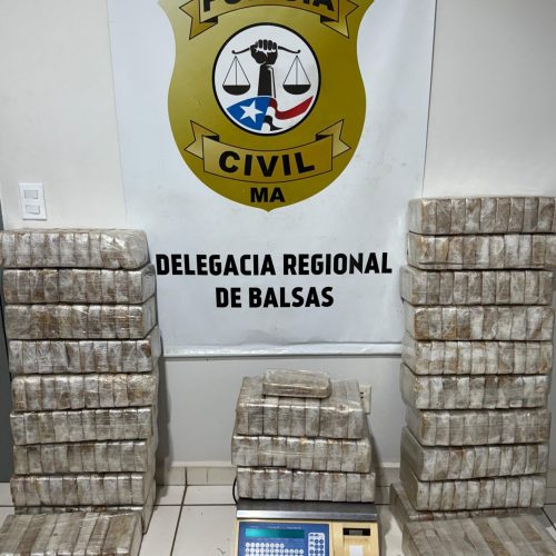 250kg de drogas são incineradas em Balsas