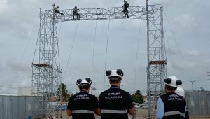 CREA-MA realiza vistoria preventiva em estruturas montadas para o Carnaval em São Luís