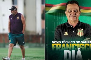 Sampaio anuncia saída de Luciano Quadros após eliminação no Maranhense; Francisco Diá assume
