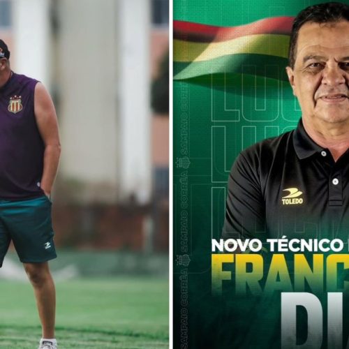 Sampaio anuncia saída de Luciano Quadros após eliminação no Maranhense; Francisco Diá assume